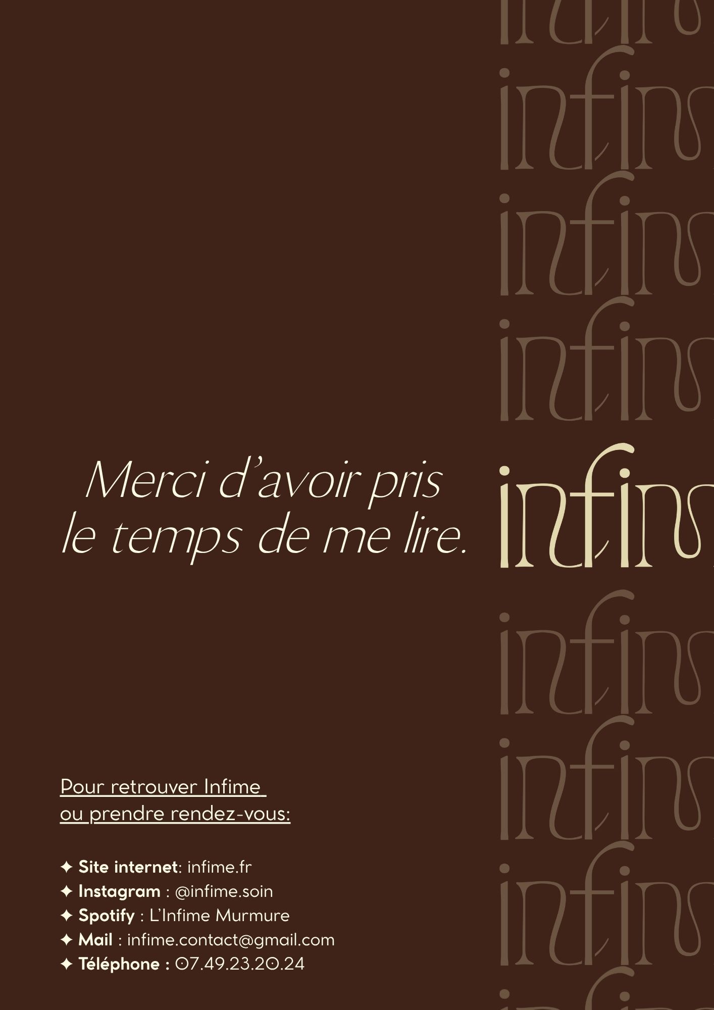 journal d'infime journal d'infime